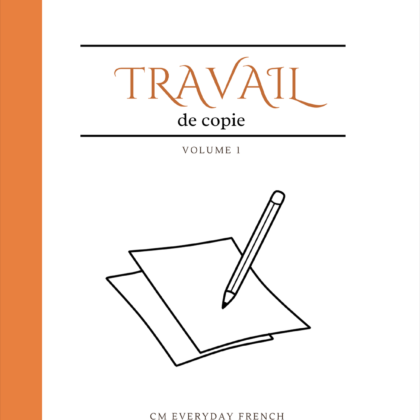 Beginner French Copywork